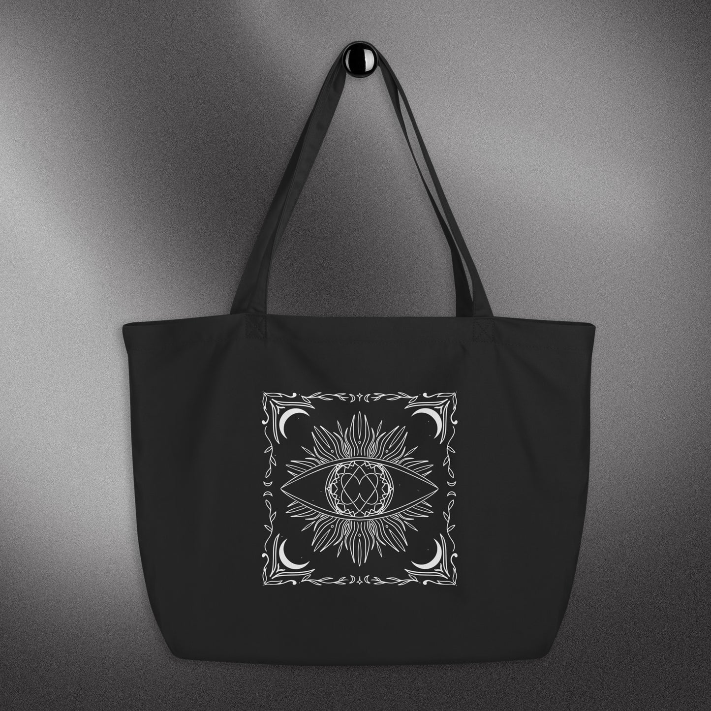 evil eye protection tote | witch tote bag | occult tote bag