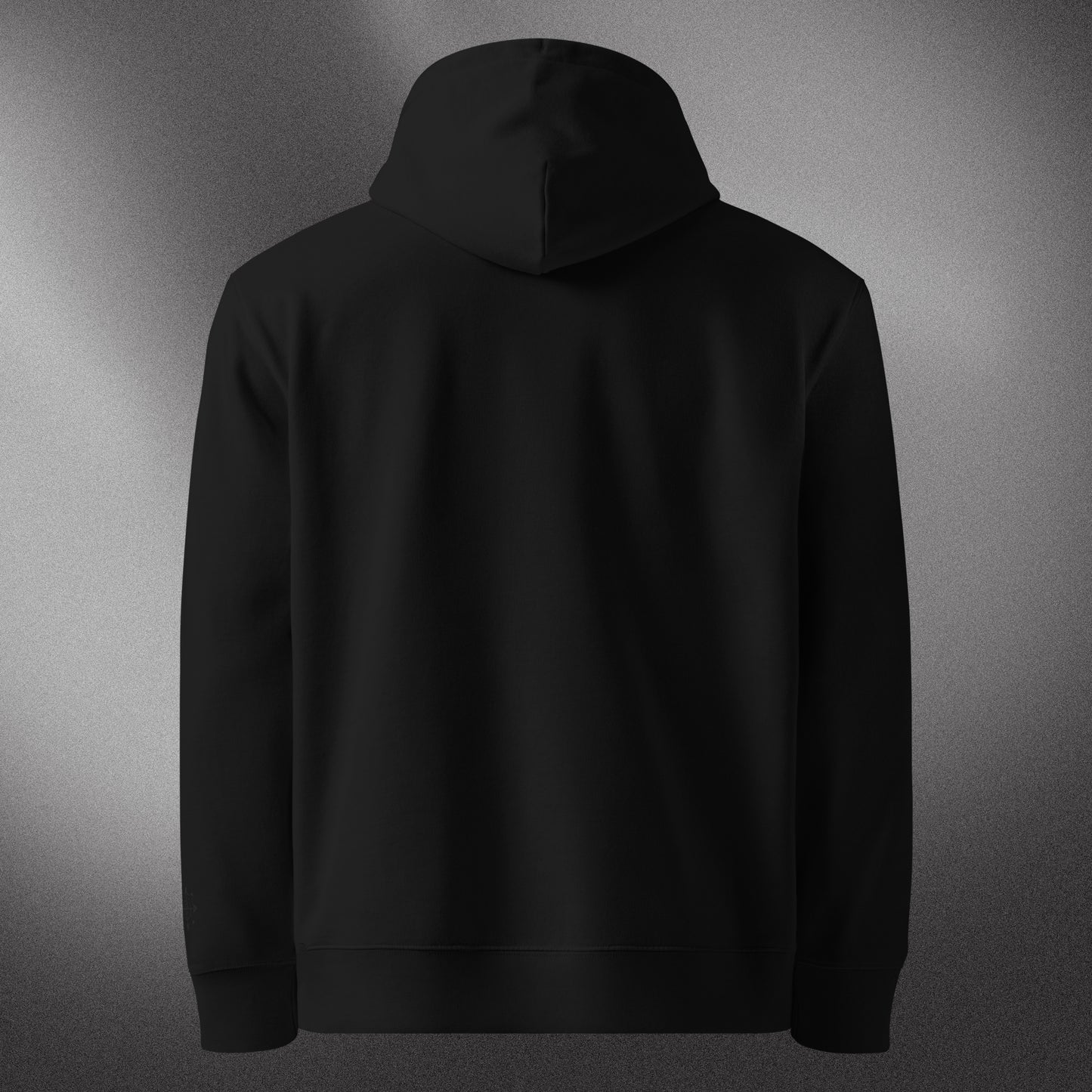 Black hidden sigil 'protection' hoodie | 100% organic cotton