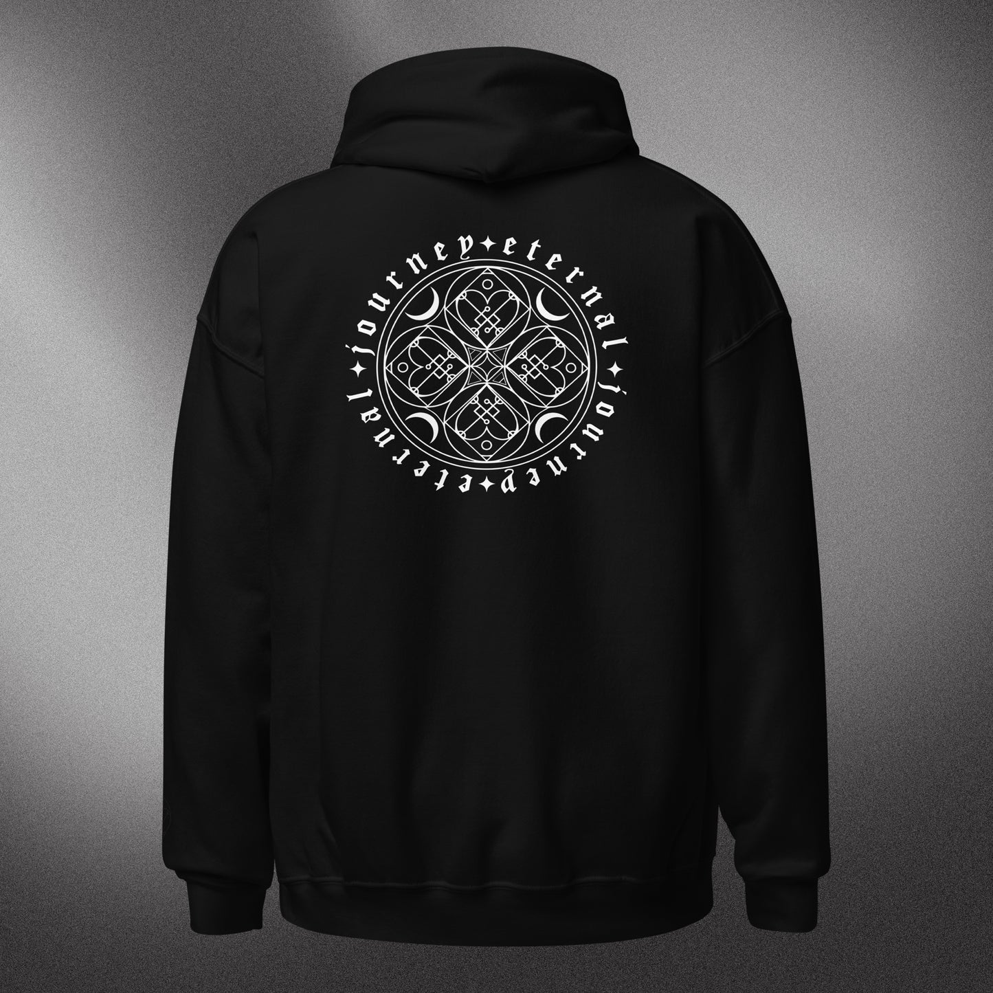 Love spell black occult hoodie