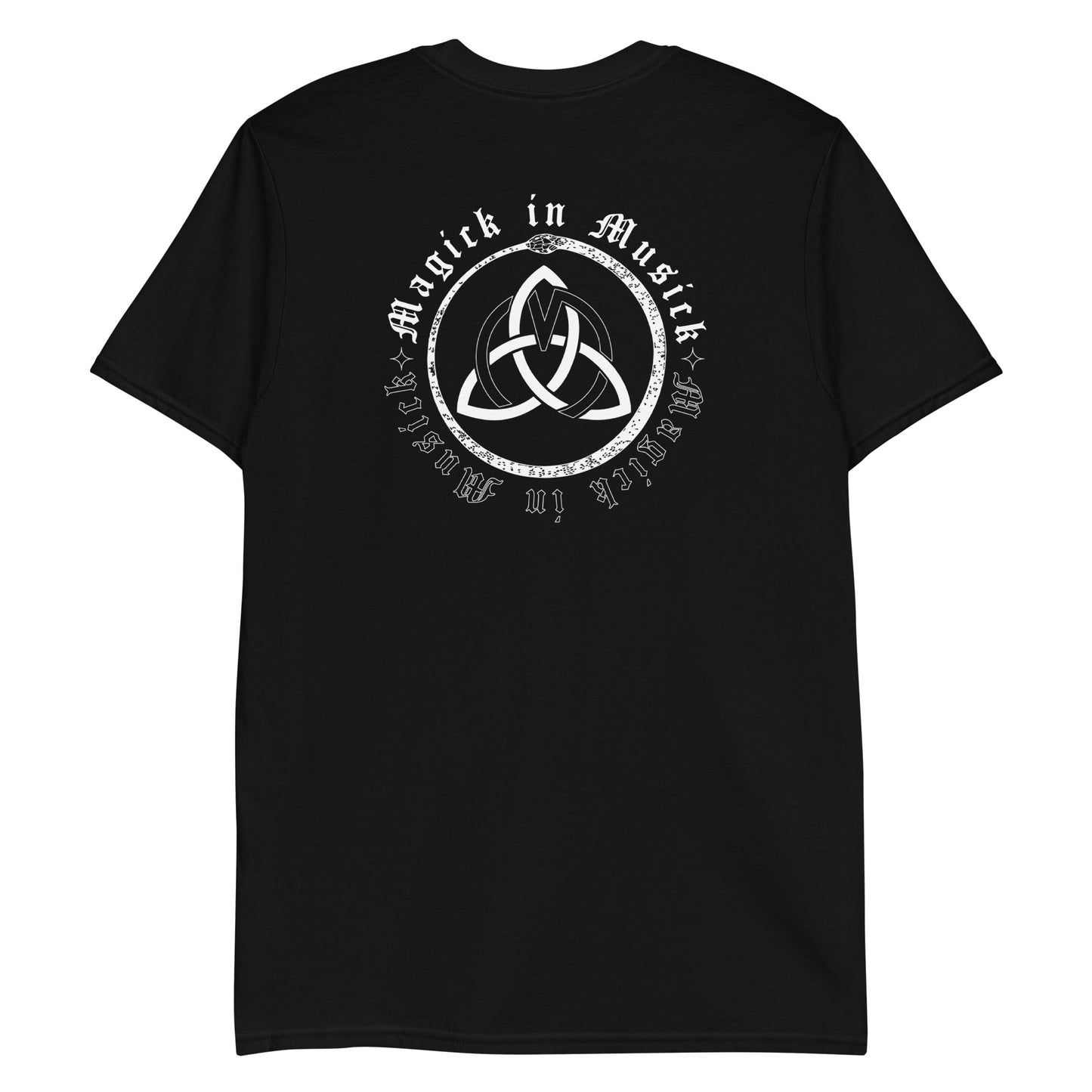 Magick in Musick Ouroboros and triquetra T-Shirt